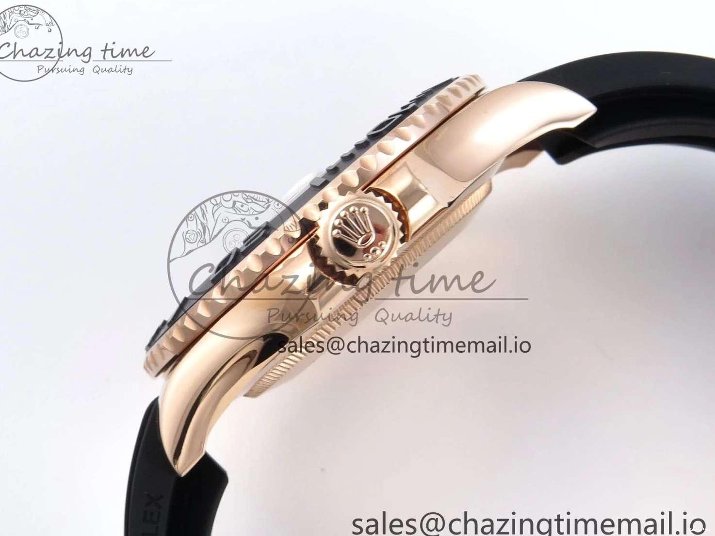 126655 A3235 Yacht-Master EWEF Dial Black 40mm on Best Strap Edition Oysterflex 0413